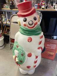 Snowman Christmas Yard Lawn Blow Mold