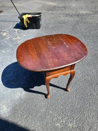 Vintage Drop Leaf Side Table