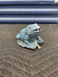 Frog Water Spout Statue