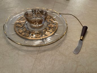 Retro Mid Century Modern Serving Set