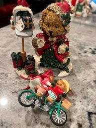 Teddy Bear Christmas Ornaments