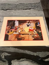 Snow White Lithograph