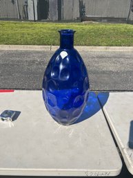 Davidoff Cool Water Cobalt Blue Vase