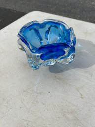 Candy Dish Cobalt Blue