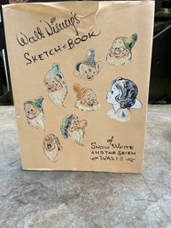 Vintage Disney Sketch Book