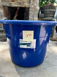 Blue Bucket -plastic