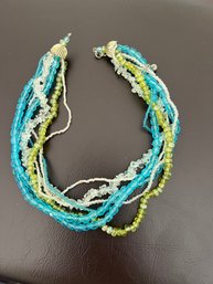 Multi Strand Beaded Necklace