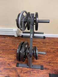 Weights & Weight Rack