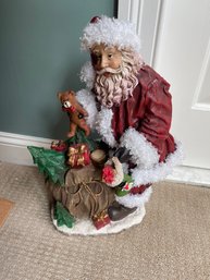 Oversized Santa Statue