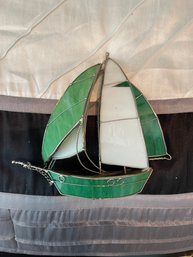 Stained Glass Sail Boat