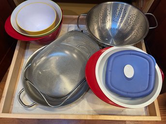 Mixing Bowls, Strainer & More