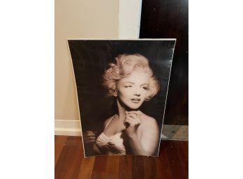Marilyn Monroe Poster On Matte Board
