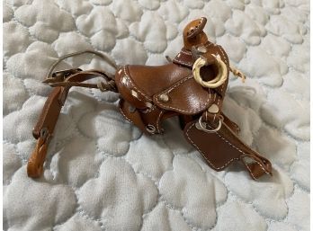 Mini Leather Saddle