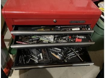 Craftsman Tool Box With Tools