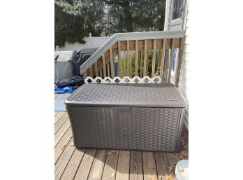 Suncast Storage Box- See Description