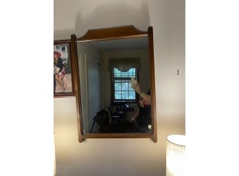 Vintage Wood Mirror