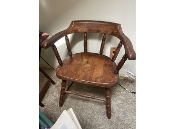 Vintage Wood Side Chair