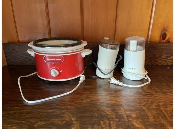 Crock Pot & Grinder