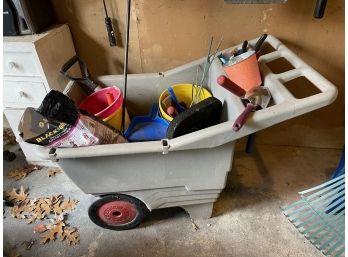 Wheel Barrow & Gardening Supplies