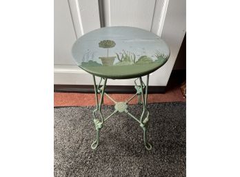 Vintage Painted Stool