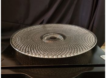 Heavy Glass Platter