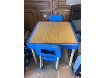 Vintage Fisher Price Kids Table & Chair Set