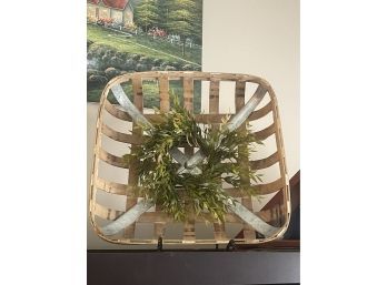 Farmhouse Basket Home Decor