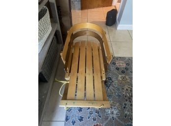 L L Bean Wood Sled