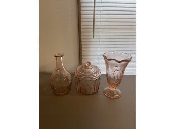 Pink Depression Glass