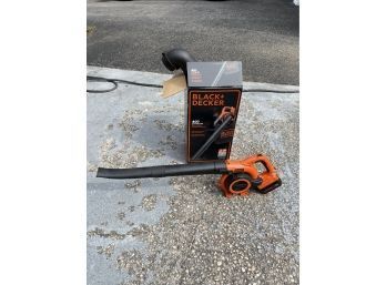 Black & Decker Blower Sweeper Vac