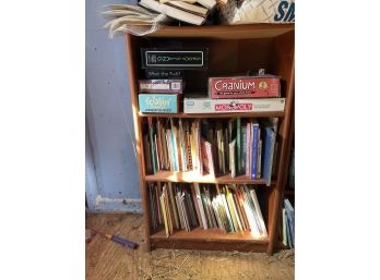 Vintage Wood Bookshelf