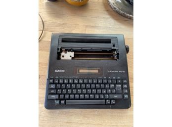 Casio Typewriter