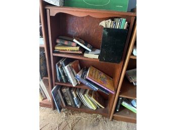 Vintage Wood Bookshelf