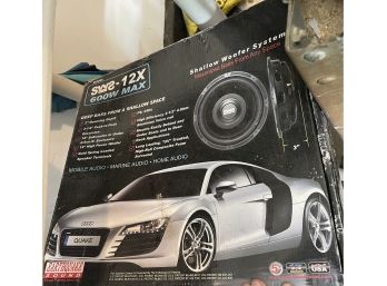 Shallow Woofer System 600w Max