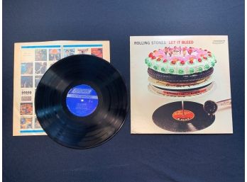 Rolling Stones Let It Bleed Record Album