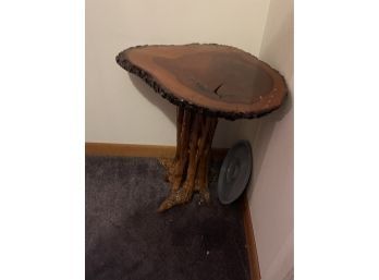 2 Pc Handmade Tree Slab Table