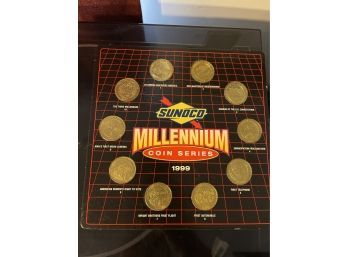 Sunoco Millennium Coin Series Set 1999