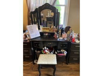 Vintage Vanity & Stool