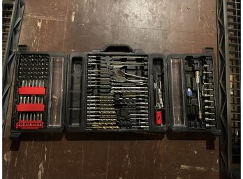 Drill Bit Tool Set With Case