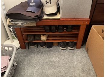 Shoe Shelving Bench