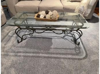 Glass Top Coffee Table