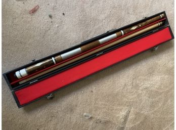 Pool Stick With Storage Case