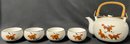 Vintage Japanese Teapot And Cups Set