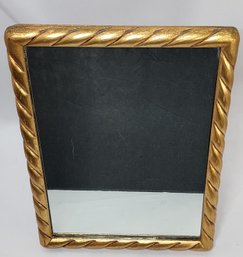 VTG Gold Tone Mirror