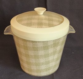 MCM/Vintage Raffia Ware Rattan Ice Bucket