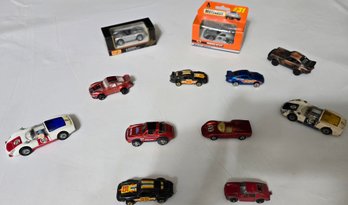 Grouping Of Vintage Collectible Die Cast Porsche Cars