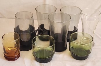 VTG Barware Lot Including 'glass-Snap' By Corning