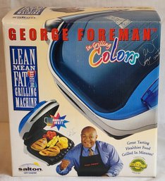 NIB George Foreman Lean Mean Fat Grilling Machine