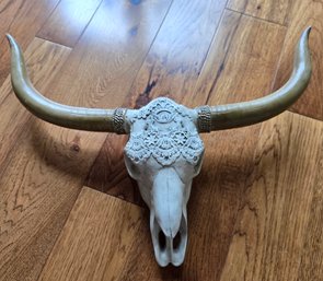 Decorative Cow Skull