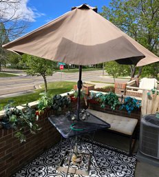 Outdoor Metal Patio Table W/2 Chairs